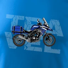 Cestovní enduro modré