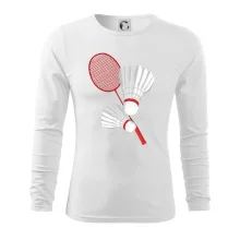 Badminton - pálka a košík