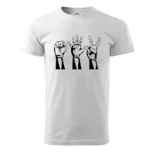 Kámen nůžky papír černé