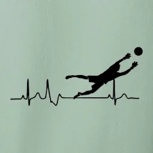 Ekg fotbal brankář