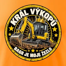 Král výkopů bagr je moje žezlo