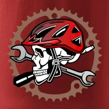 Lebka biker opravář