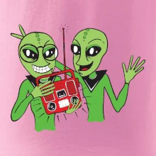 Ufo a rádio (Pecka design)