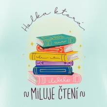 Holka, která miluje čtení