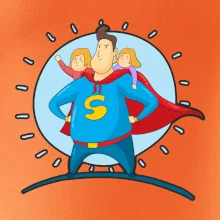 Táta superman - holka a holka