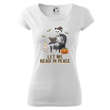 Let me read in peace