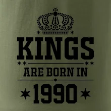 Kings are born in 1990