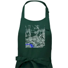 Praha 18200 - Mapa s vodními toky