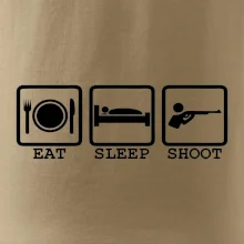 Eat sleep shot