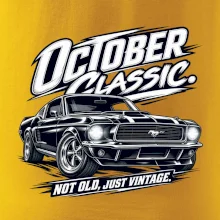 Říjnová klasika americký veterán muscle car