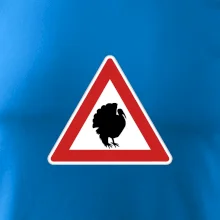 Dopravní značka - krocan