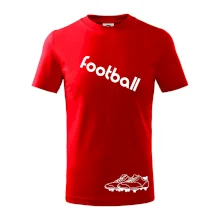 FOOTBALL nápis šikmo