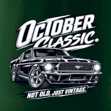 Říjnová klasika americký veterán muscle car