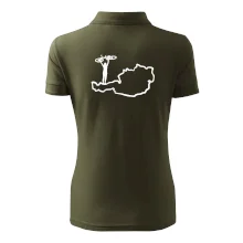 Cyklistka - Mapa Rakouska