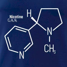 Molekulární struktura Nikotin