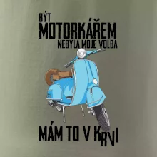Být motorkářem nebyla moje volba skútr
