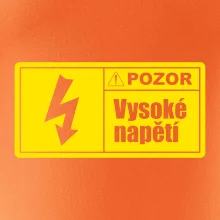 Pozor vysoké napětí