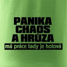 Panika, chaos a hrůza