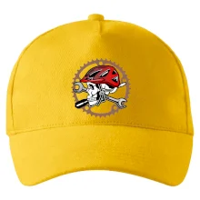 Lebka biker opravář