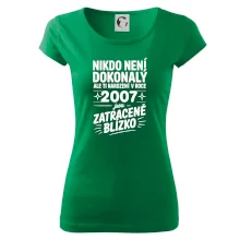 Nikdo není dokonalý ale ti narození v roce 2007 jsou zatraceně blízko