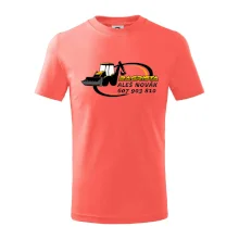 Bagrista v kruhu - vlastní nápis