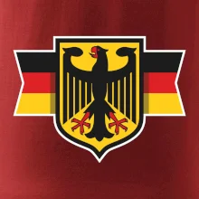 Německá orlice a vlajka