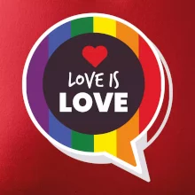 Love is love bublina