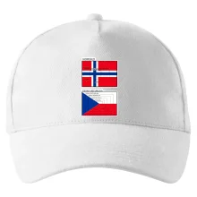 Norská a česká vlajka