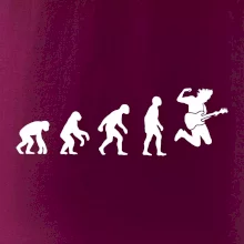 Evoluce kytarista - výskok