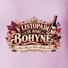 V listopadu se rodí bohyně vína