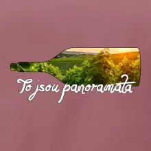 To jsou panoramata vinice