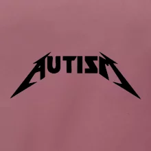 Autism rock nápis