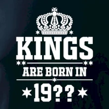 Kings are born in vlastní ročník