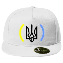 Ukrajina trojzubec s barvami