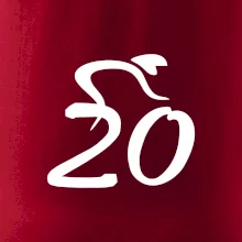 Cyklista slaví dvacítku (20)