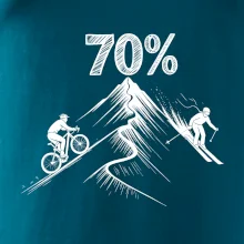 Narozeniny cyklista a lyžař 70