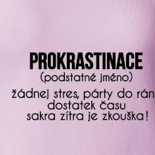 Prokrastinace - TEXT