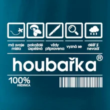 Čárový kód - Houbařka