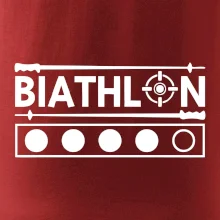 Biathlon terč a hůlky