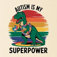 Dinousarus a puzzle  Autism is my superpower