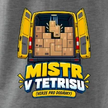 Mistr v tetrisu pro dodávky