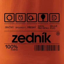 Čárový kód zedník