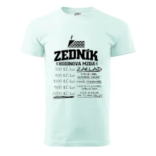 Hodinová mzda zedník