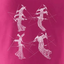 Zkroucený stožár vysokého vedení