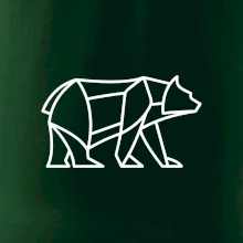 Geometrie lední medvěd chodící