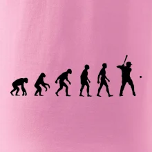 Evoluce baseball pálkař nápřah + míček