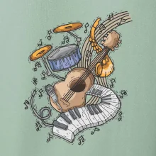 Hudební nástroje v notách