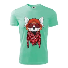 Červená panda hipster