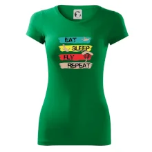 Eat Sleep Fly Repeat Paragliding