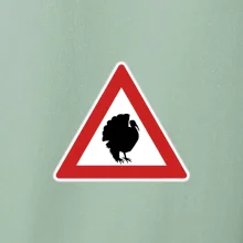 Dopravní značka - krocan